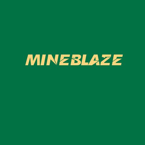 Logo da MINEBLAZE